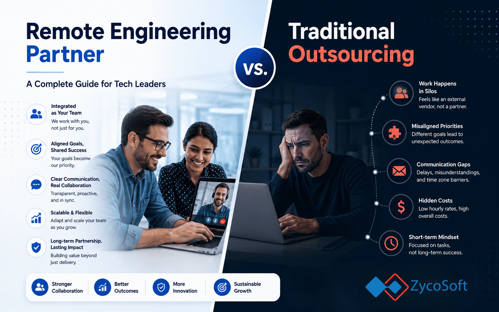 Remote Engineering Partner vs. Traditional Outsourcing: A Complete Guide for Tech Leaders